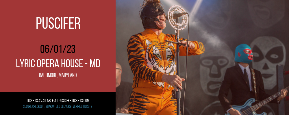 Puscifer at Puscifer Tickets tickets Puscifer at Puscifer Tickets