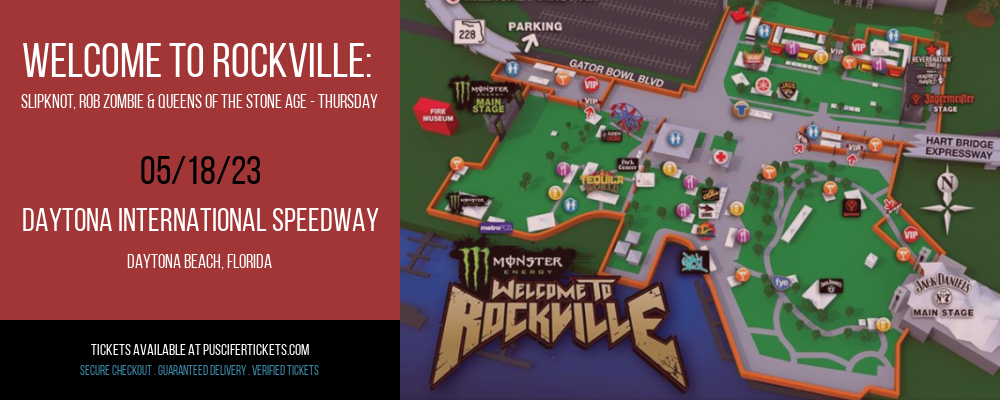 Welcome to Rockville: Slipknot, Rob Zombie & Queens of the Stone Age - Thursday at Puscifer Tickets