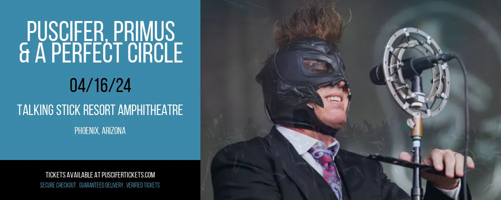 Puscifer at Talking Stick Resort Amphitheatre