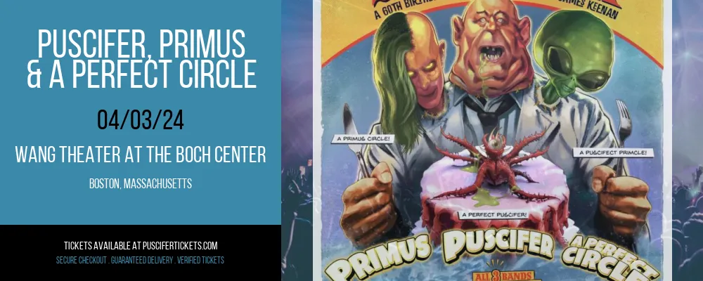 Puscifer at Wang Theater At The Boch Center