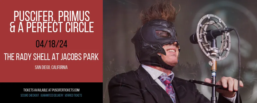 Puscifer at The Rady Shell at Jacobs Park