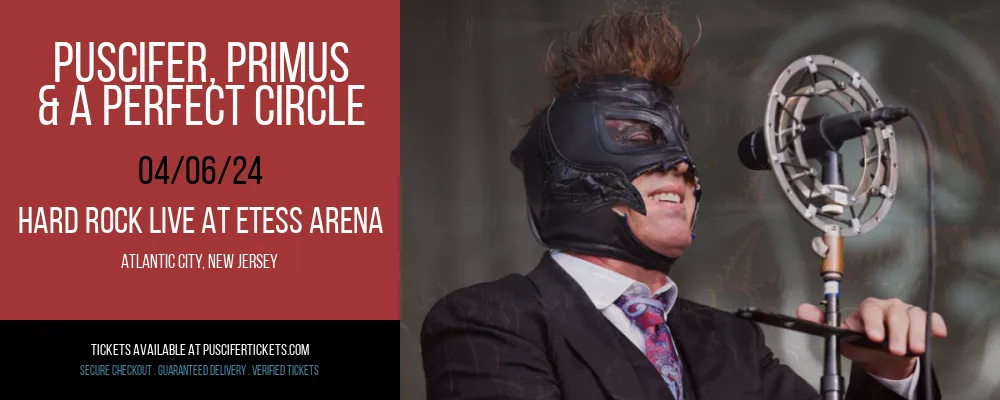Puscifer at Hard Rock Live At Etess Arena